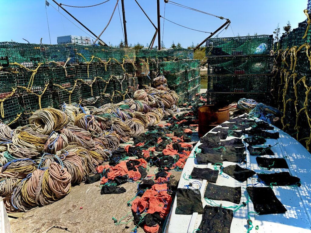 Lobster Traps And Ropes